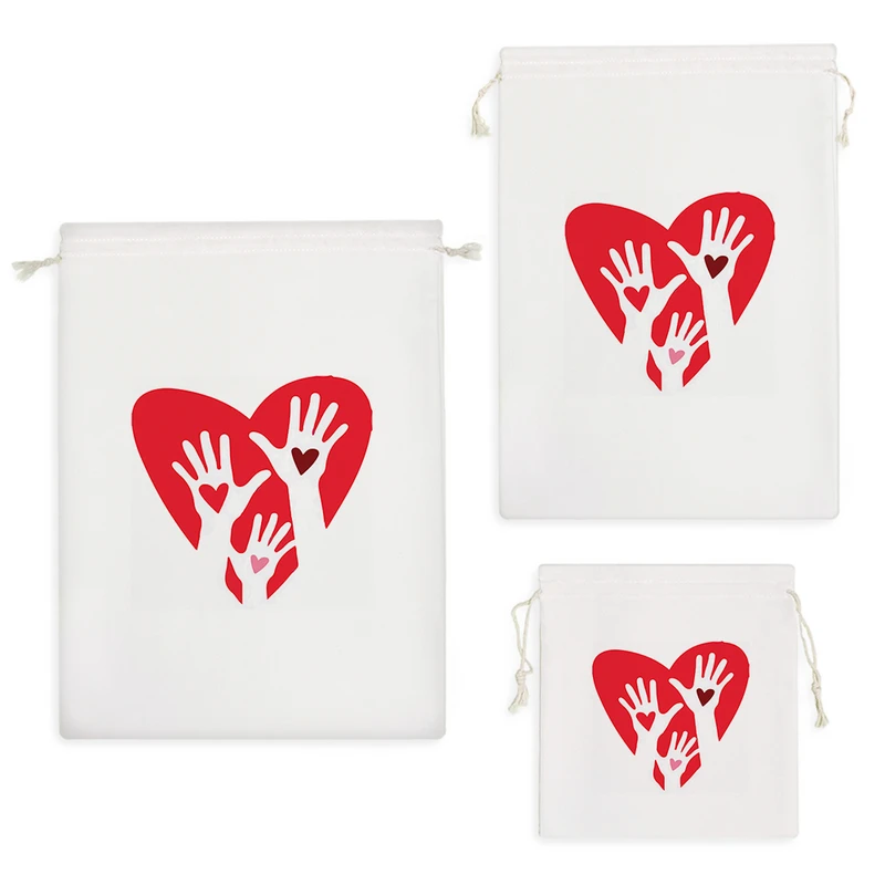 نظم دهنده خندالو مدل قلب و دست‌ها کد 8090 مجموعه 3 عددی