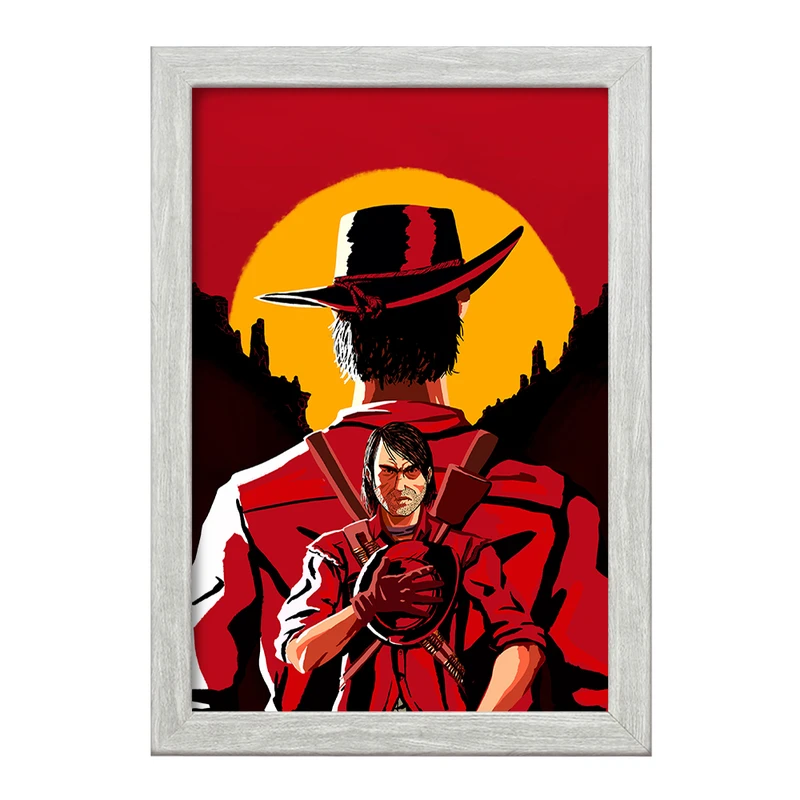 تابلو خندالو طرح بازی رد دد (Read dead) کد F746