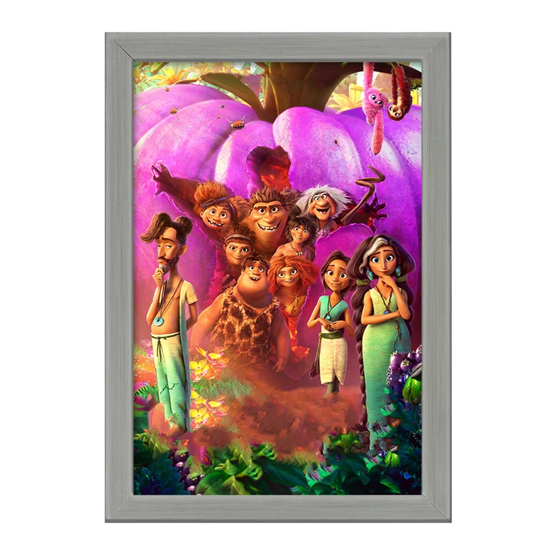 تابلو خندالو طرح غارنشینان عصر جدید  کد 4802