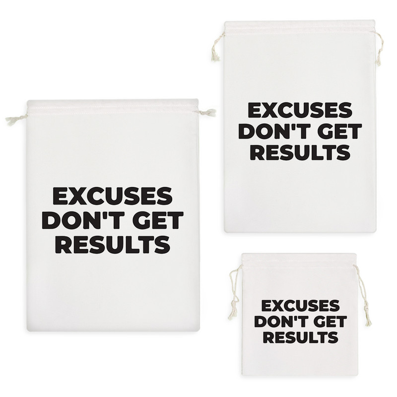 نظم دهنده خندالو مدل Excuses Don't Get Results کد 9120 مجموعه 3 عددی