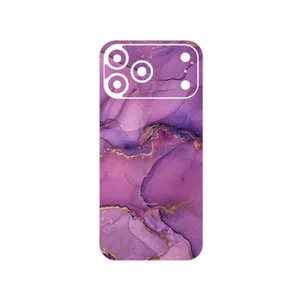 MAHOOT Purple Marble Cover Sticker for Apple iPhone 17 Pro Max