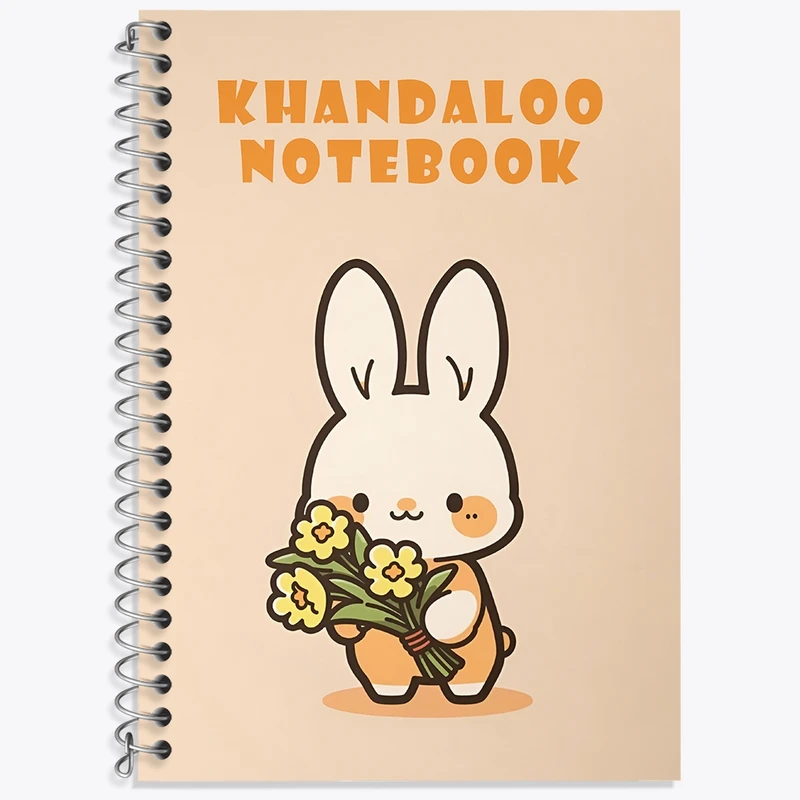 دفتر لغت 50 برگ خندالو طرح خرگوش کیوت کد N8451