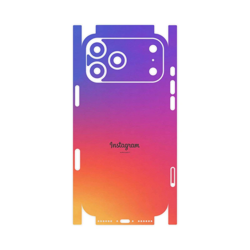برچسب پوششی ماهوت مدل Instagram-FullSkin مناسب برای گوشی موبایل اپل iPhone 17 Pro Max
