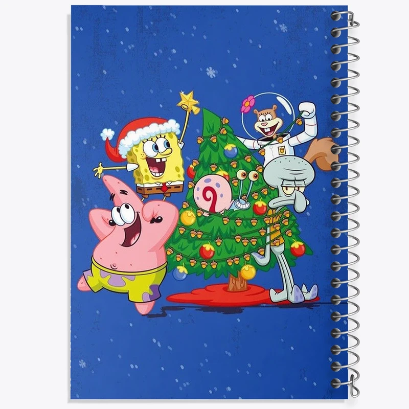 دفتر مشق 50 برگ خندالو طرح باب اسفنجی کد F8596