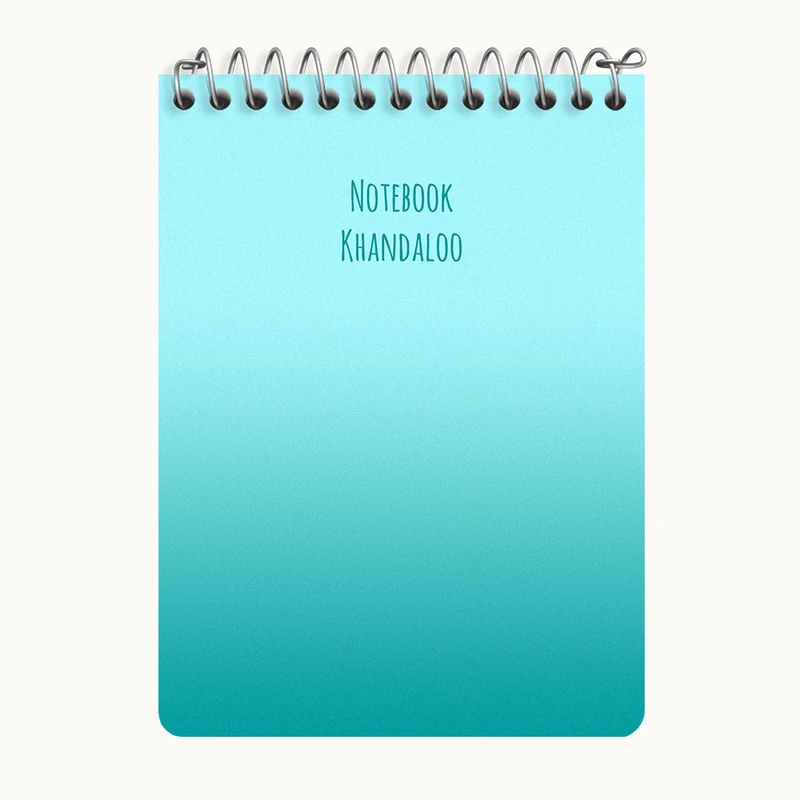 دفتر یادداشت 50 برگ خندالو طرح رنگی کد N5443