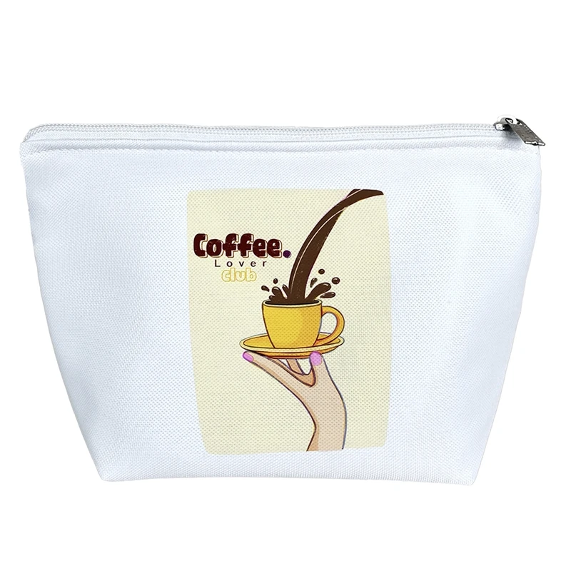 کیف لوازم آرایش دخترانه خندالو مدل قهوه (Coffee) کد H2537