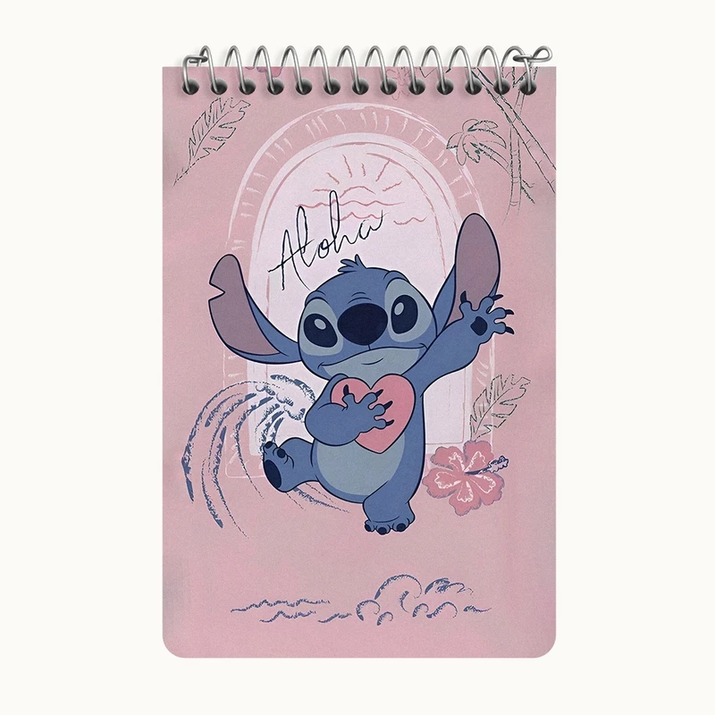 دفتر یادداشت 50 برگ خندالو طرح استیچ کد F11004