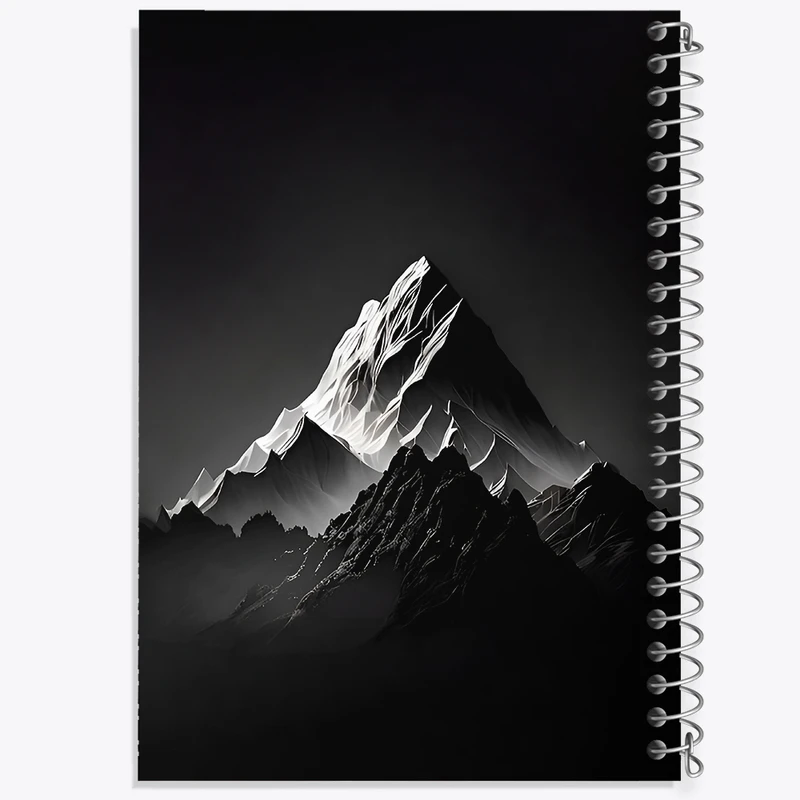 دفتر لیست خرید 50 برگ خندالو طرح کوه کد F12868