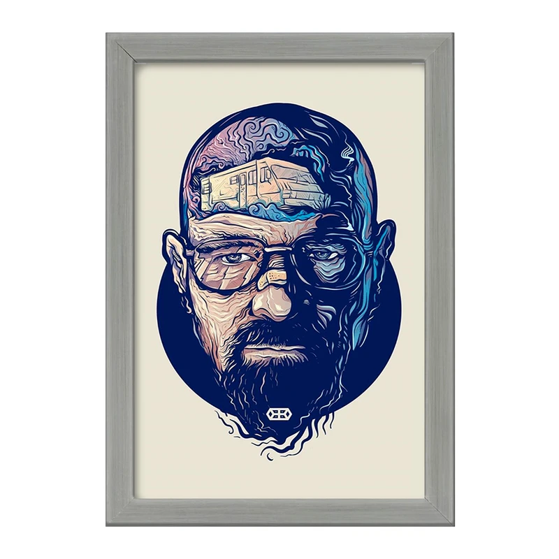 تابلو خندالو طرح والتر وایت سریال بریکینگ بد Breaking Bad  کد 13278