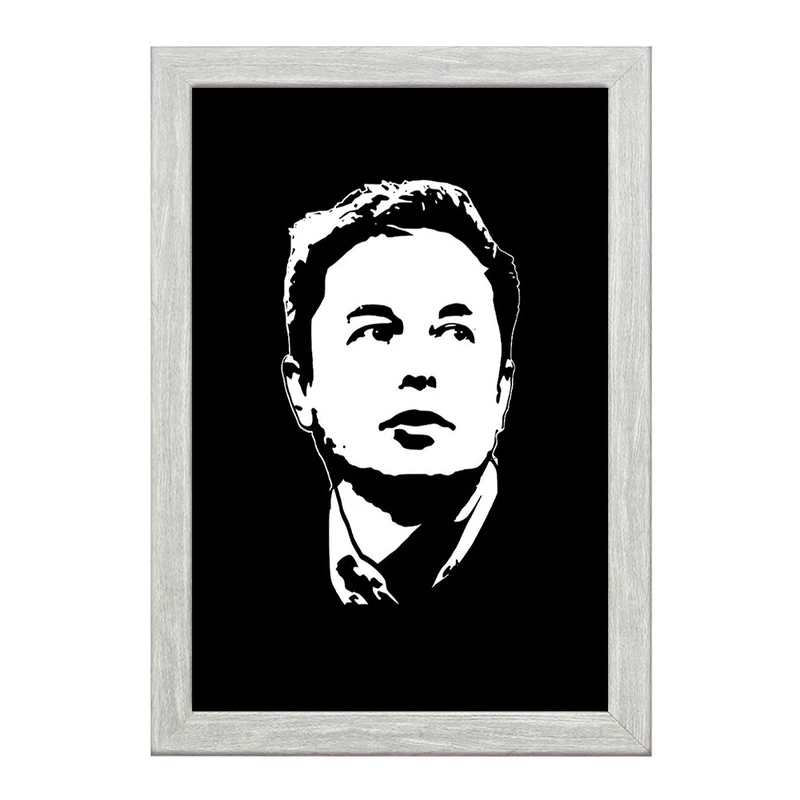 تابلو خندالو طرح ایلان ماسک Elon Musk  کد 10924