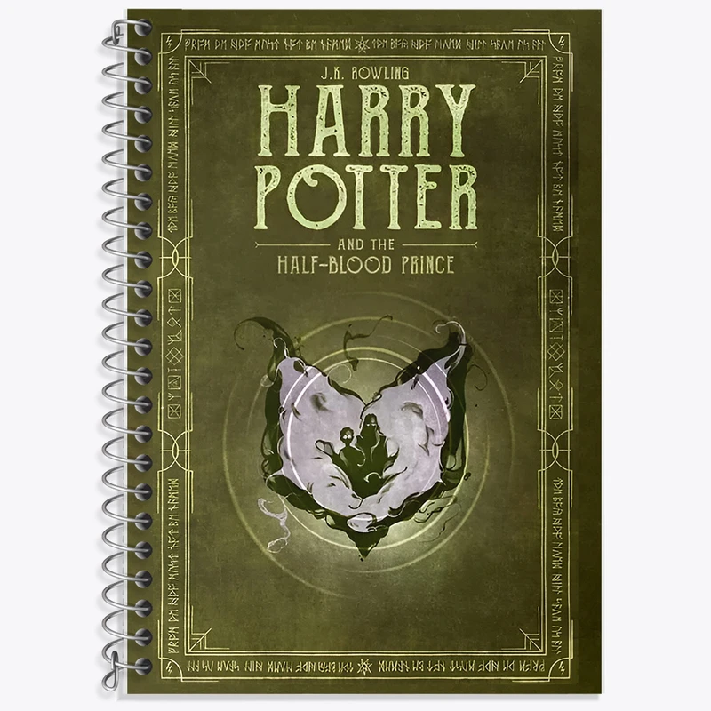 دفتر نت موسیقی 50 برگ خندالو طرح هری پاتر (Harry Potter) کد F13719