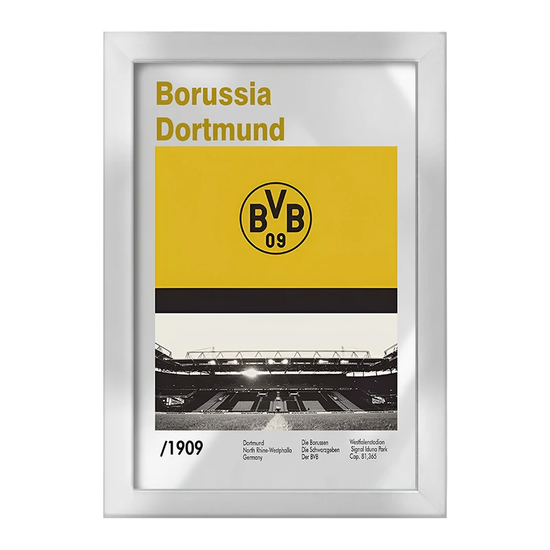 تابلو خندالو طرح دورتموند (Borussia Dortmund) کد F13872