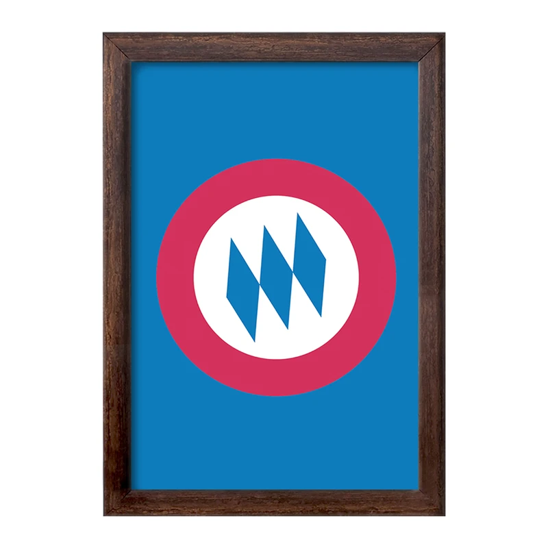 تابلو خندالو طرح باشگاه بایرن مونیخ Bayern Munich  کد 2064