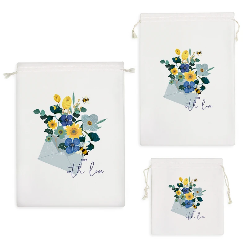 نظم دهنده خندالو مدل پاکت گل کد H1751 مجموعه 3 عددی