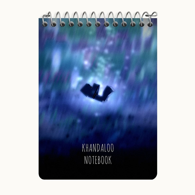 دفتر یادداشت 50 برگ خندالو طرح بازی ماینکرافت (Minecraft) کد N8748