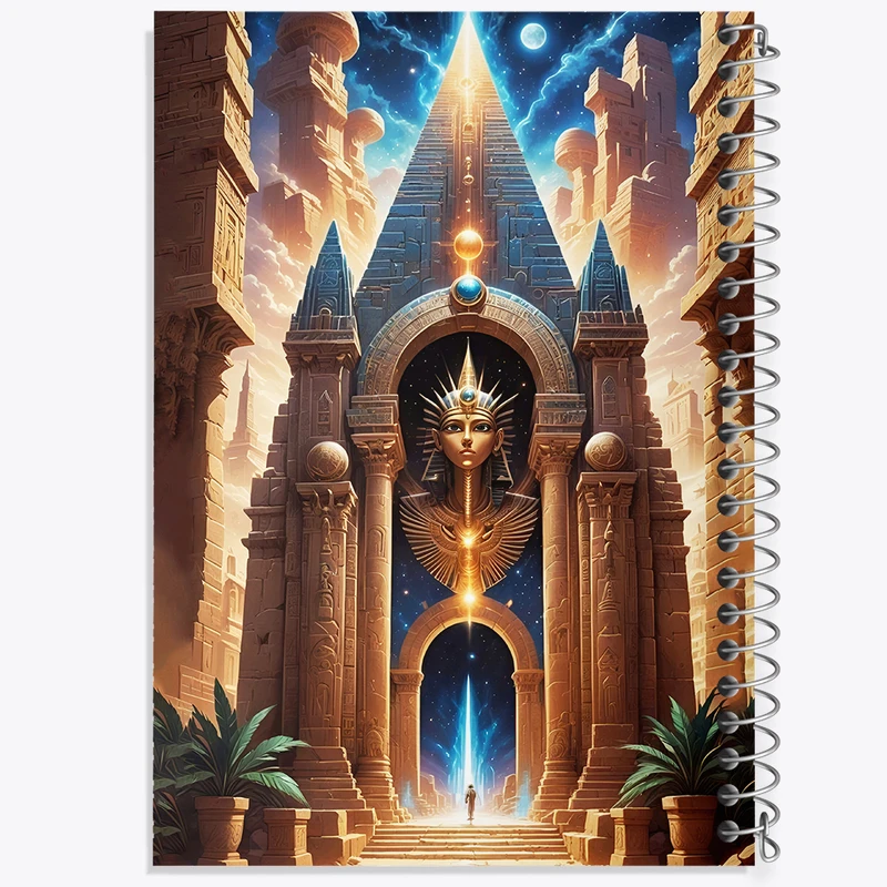 دفتر نقاشی 50 برگ خندالو طرح مصر کد F4841