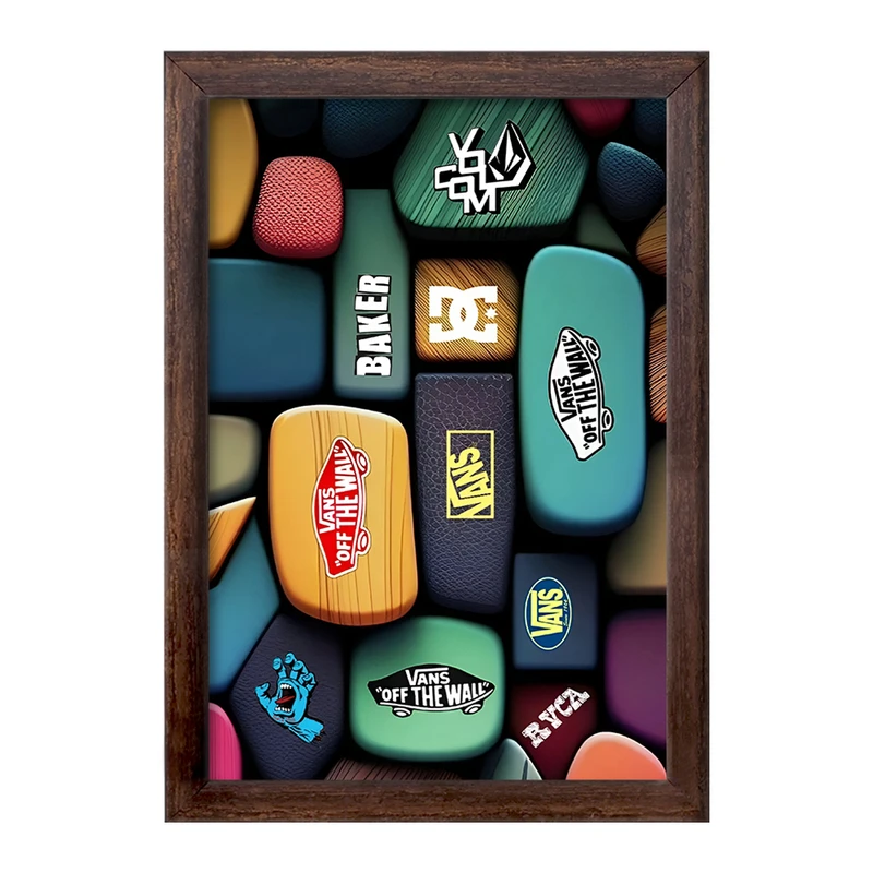 تابلو خندالو طرح برند کد F10846