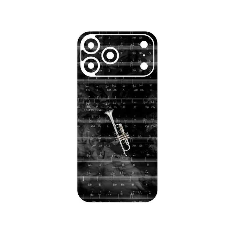 برچسب پوششی ماهوت مدل Trumpet مناسب برای گوشی موبایل اپل iPhone 17 Pro Max
