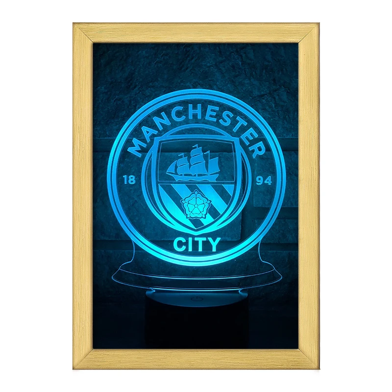 تابلو خندالو طرح باشگاه منچستر سیتی Manchester City  کد 2069