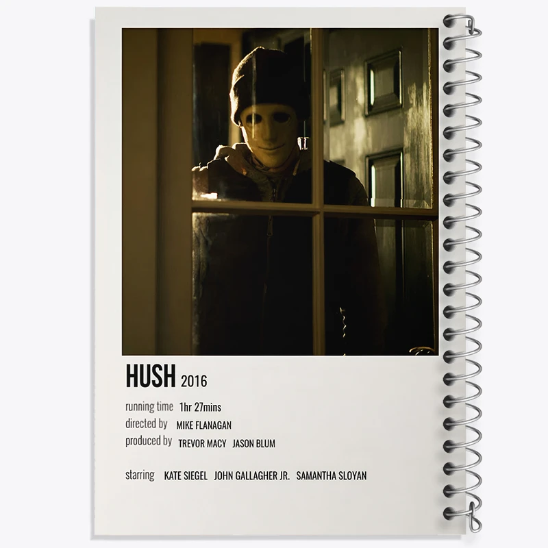 دفتر مشق 50 برگ خندالو طرح سکوت (Hush) کد F13036