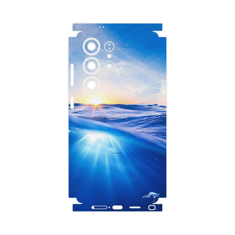 برچسب پوششی ماهوت مدل Ocean-FullSkin مناسب برای گوشی موبایل سامسونگ Galaxy S25 Ultra