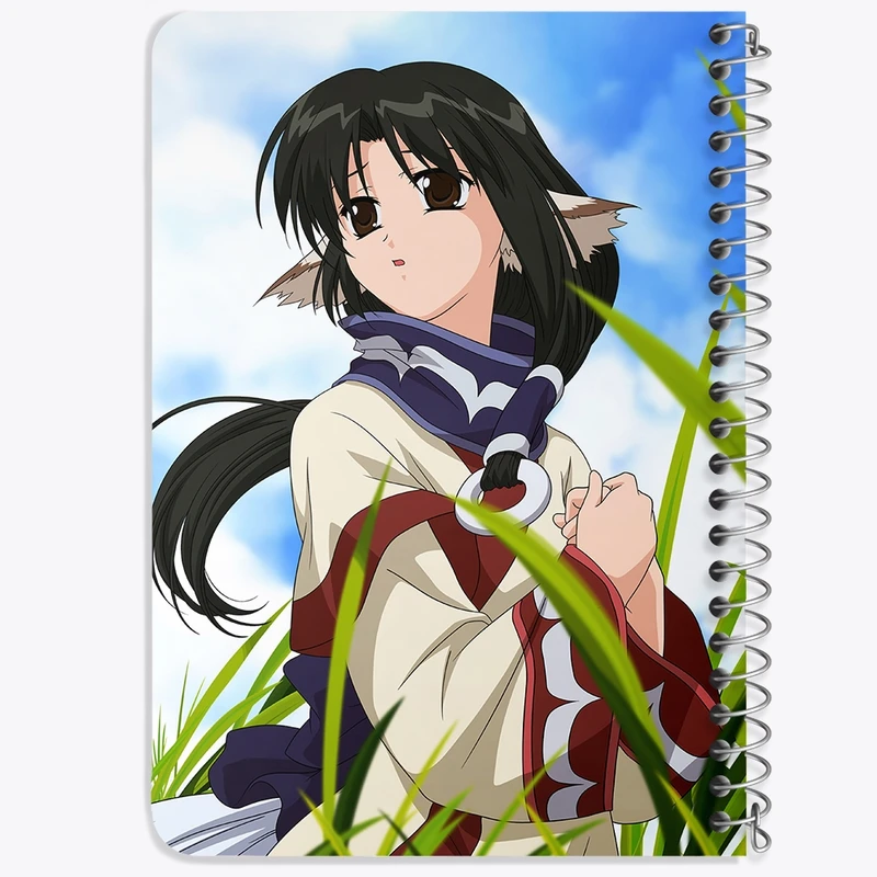 دفتر یادداشت 50 برگ خندالو طرح بازی Utawarerumono کد 35387