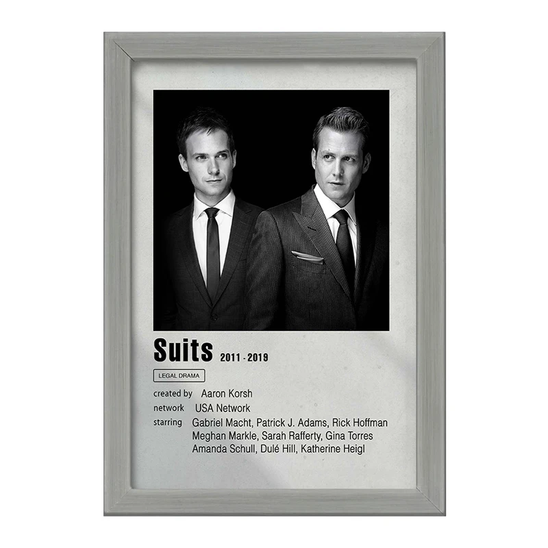 تابلو خندالو طرح کت شلواری ها (Suits) کد F11284