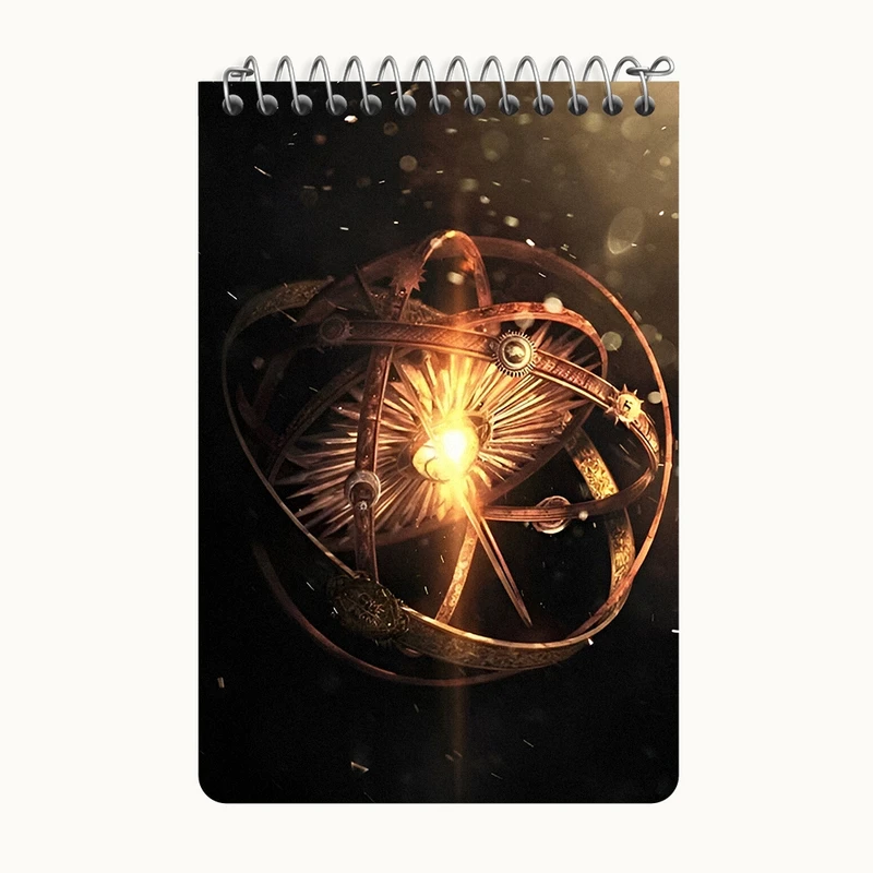 دفتر یادداشت 50 برگ خندالو طرح گوی جادویی کد F13632