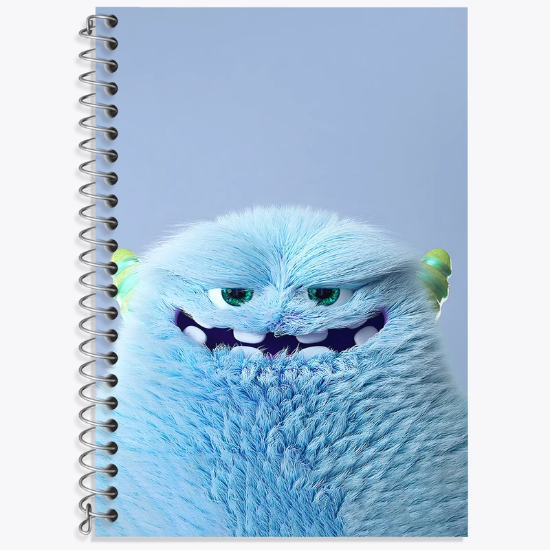 دفتر نت موسیقی 50 برگ خندالو طرح هیولای بامزه کد F3336