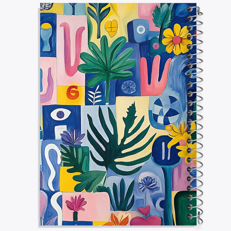 دفتر نقاشی 50 برگ خندالو طرح فانتزی کد N8900