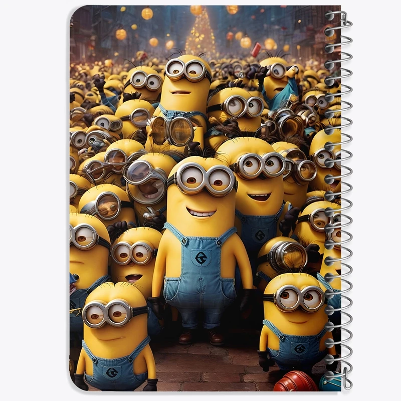 دفتر یادداشت 50 برگ خندالو طرح مینیون ها (Minions) کد N3251