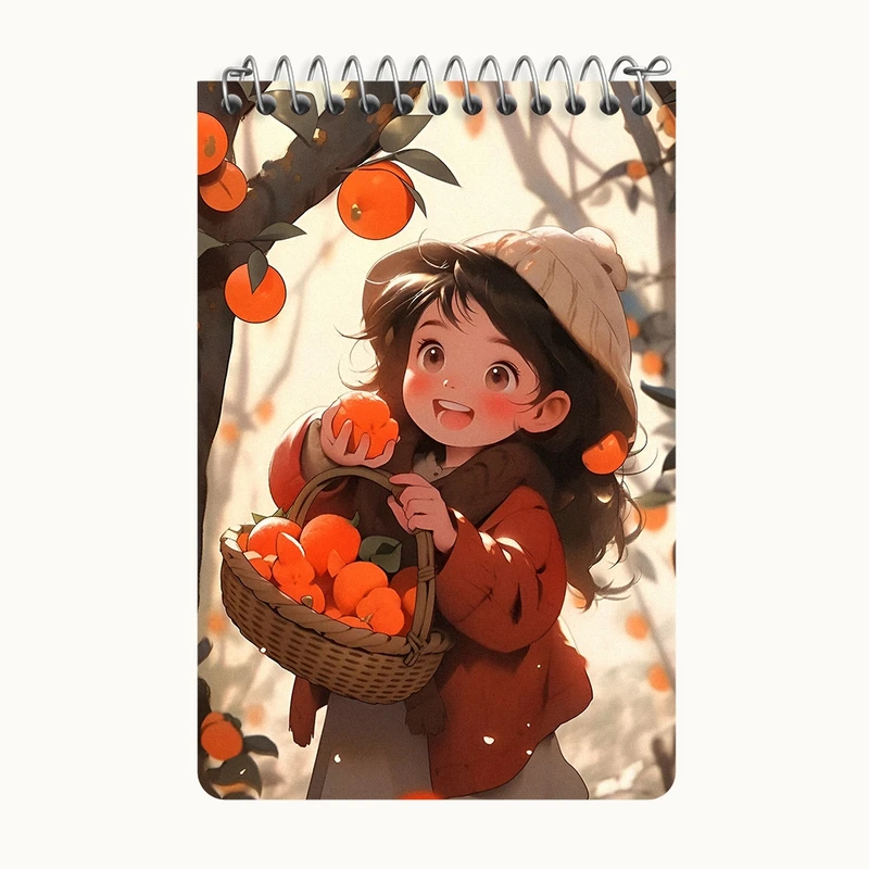 دفتر یادداشت 50 برگ خندالو طرح دخترانه کد F4247