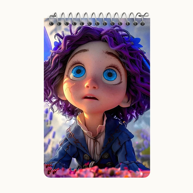 دفتر یادداشت 50 برگ خندالو طرح دخترانه کد F6961