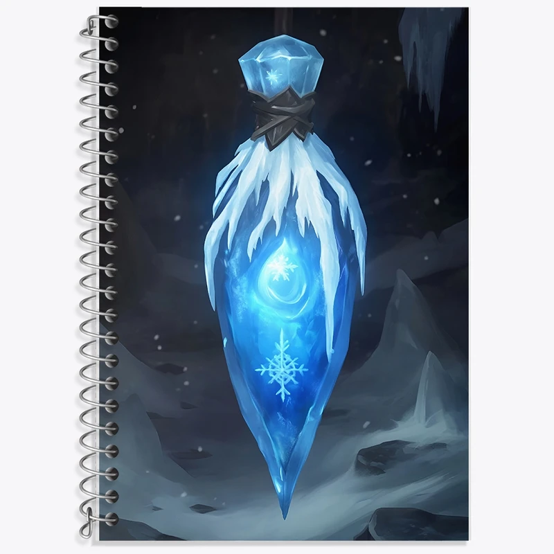 دفتر لغت 50 برگ خندالو طرح یخ کد F10770