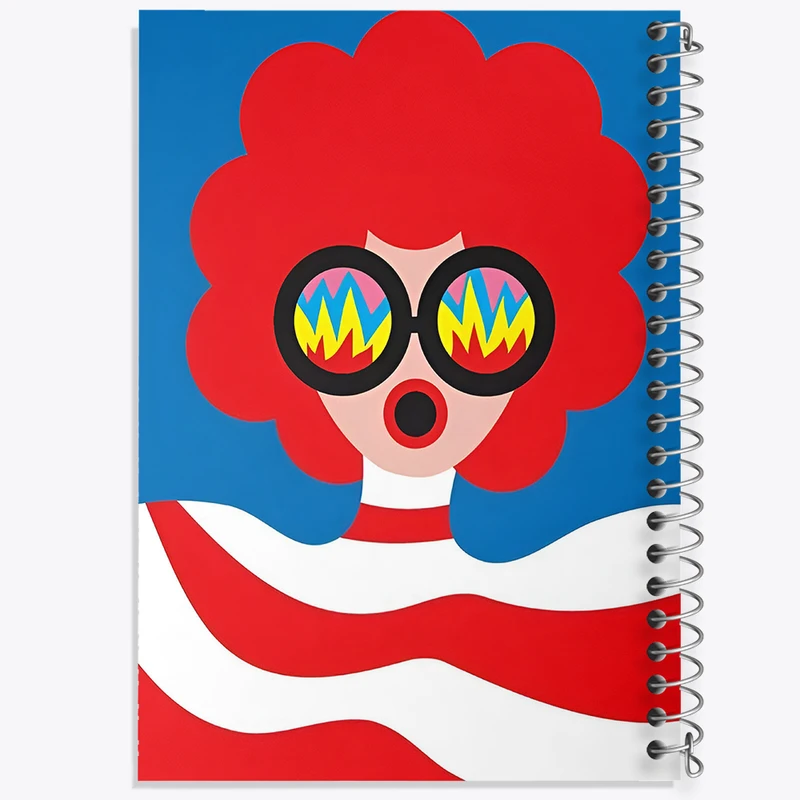 دفتر مشق 50 برگ خندالو طرح دخترانه کد N6837