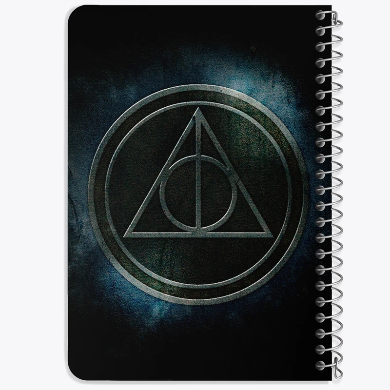 دفتر یادداشت 50 برگ خندالو طرح هری پاتر (Harry Potter) کد F2508