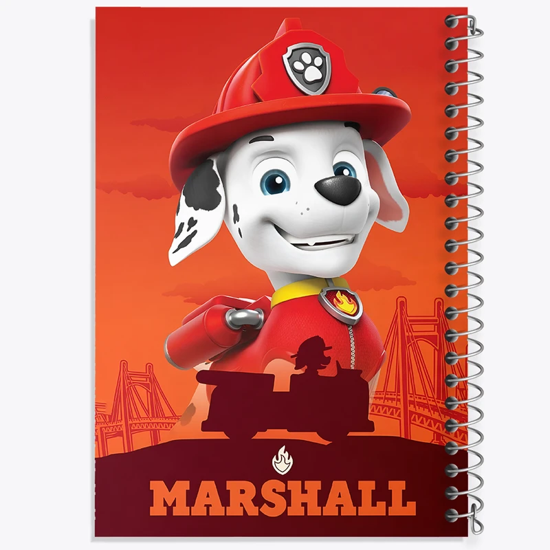 دفتر نقاشی 50 برگ خندالو طرح مارشال سگ های نگهبان کد F11011