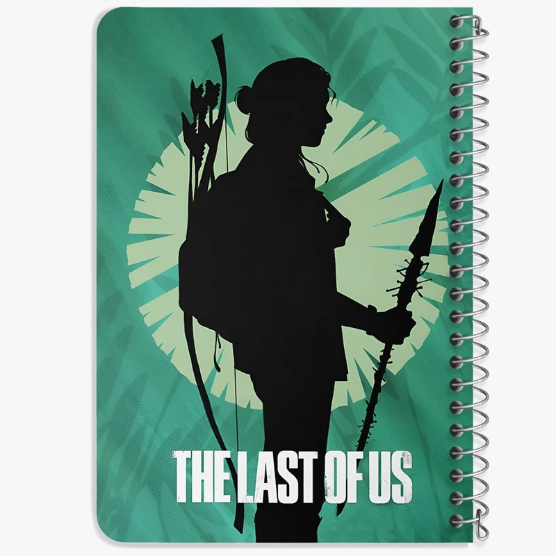 دفتر یادداشت 50 برگ خندالو طرح آخرین بازمانده از ما (The Last of Us) کد F4454