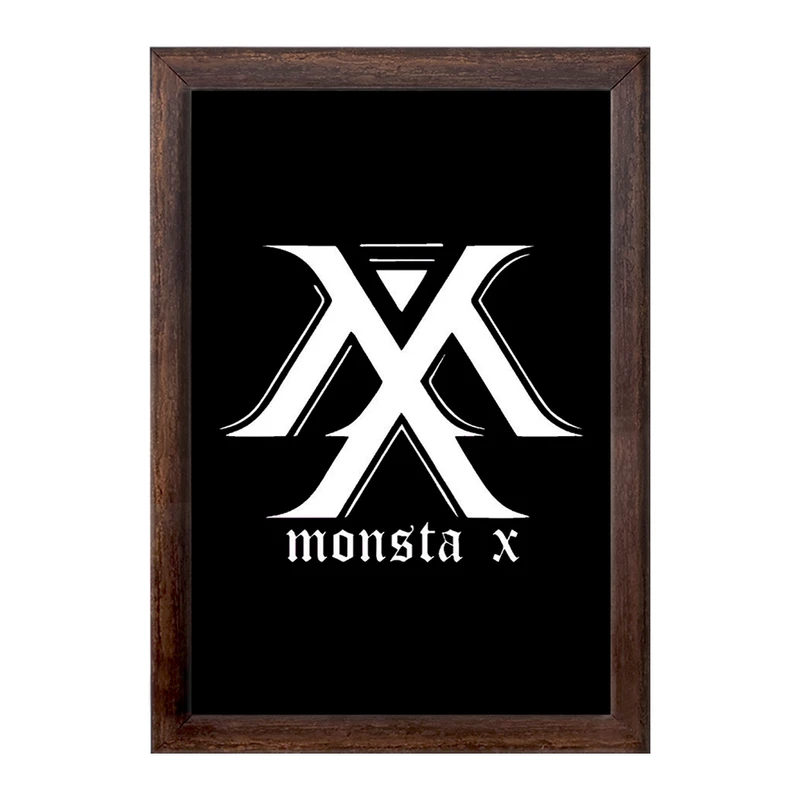 تابلو خندالو طرح گروه مانستا اکس MONSTA X  کد 12258
