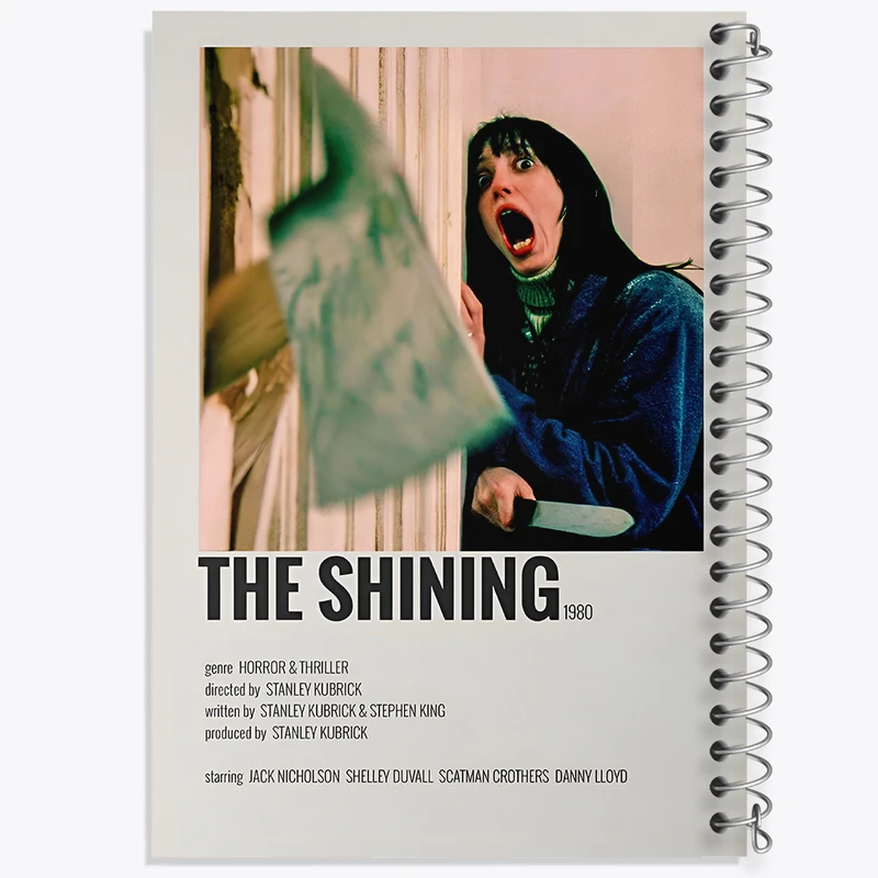 دفتر نقاشی 50 برگ خندالو طرح درخشش (The Shining) کد F13365