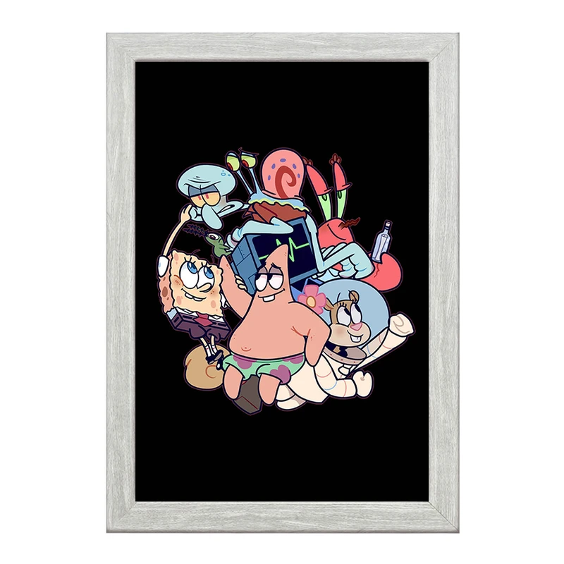 تابلو خندالو طرح باب اسفنجی کد F2211