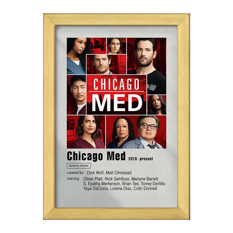تابلو خندالو طرح بیمارستان شیکاگو (Chicago Med) کد F11290