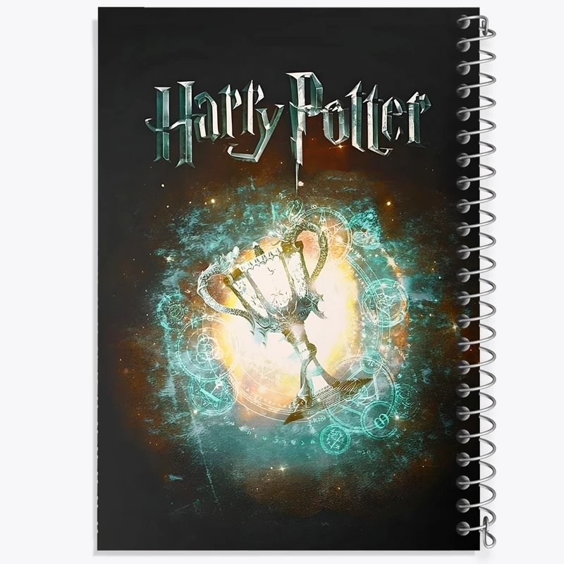 دفتر شطرنجی 50 برگ خندالو طرح هری پاتر (Harry Potter) کد F8643