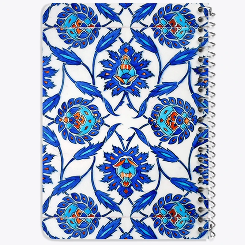 دفتر یادداشت 50 برگ خندالو طرح کاشی  کد 2157