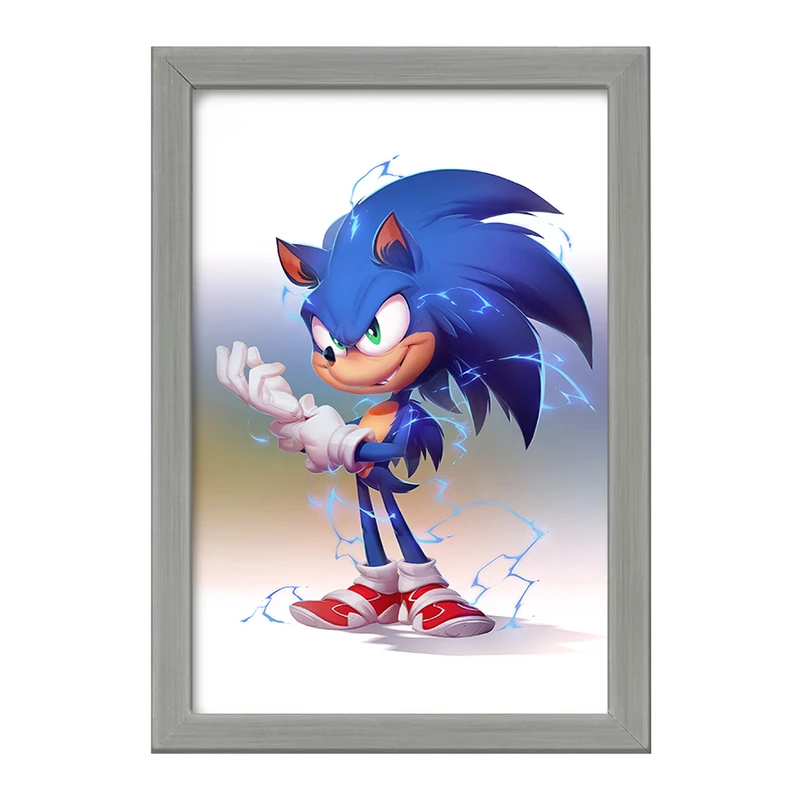 تابلو خندالو طرح سونیک (Sonic) کد F952