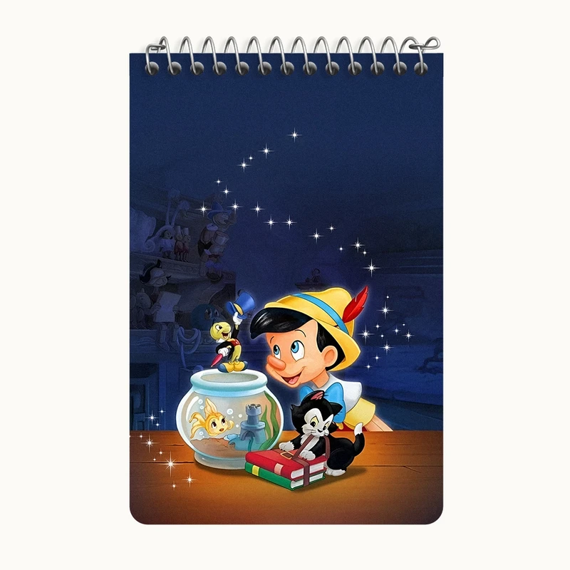 دفتر یادداشت 50 برگ خندالو طرح پینوکیو کد F11973