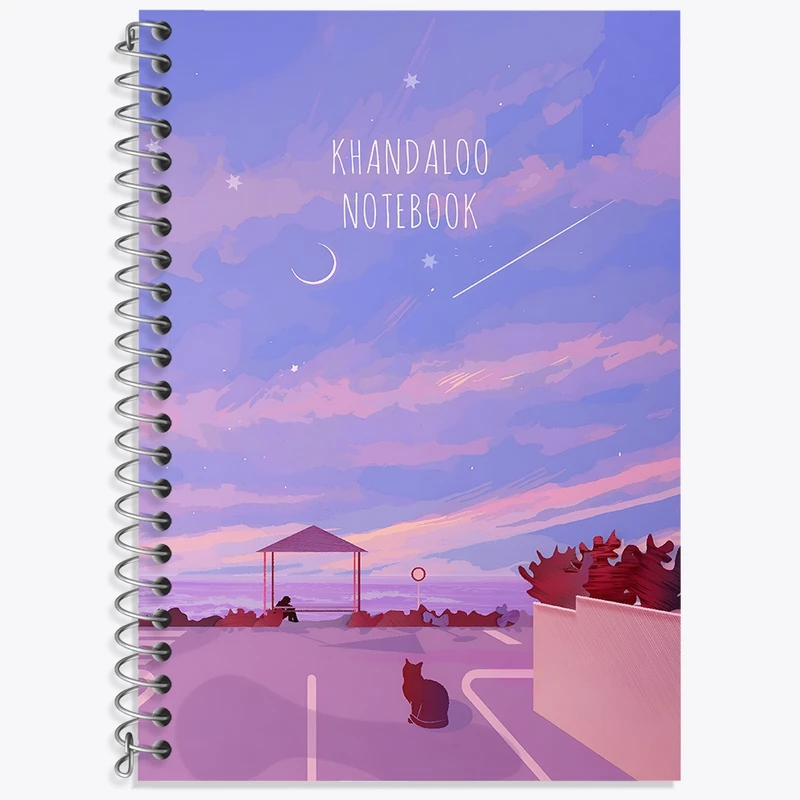 دفتر لغت 50 برگ خندالو طرح فانتزی کد N8829