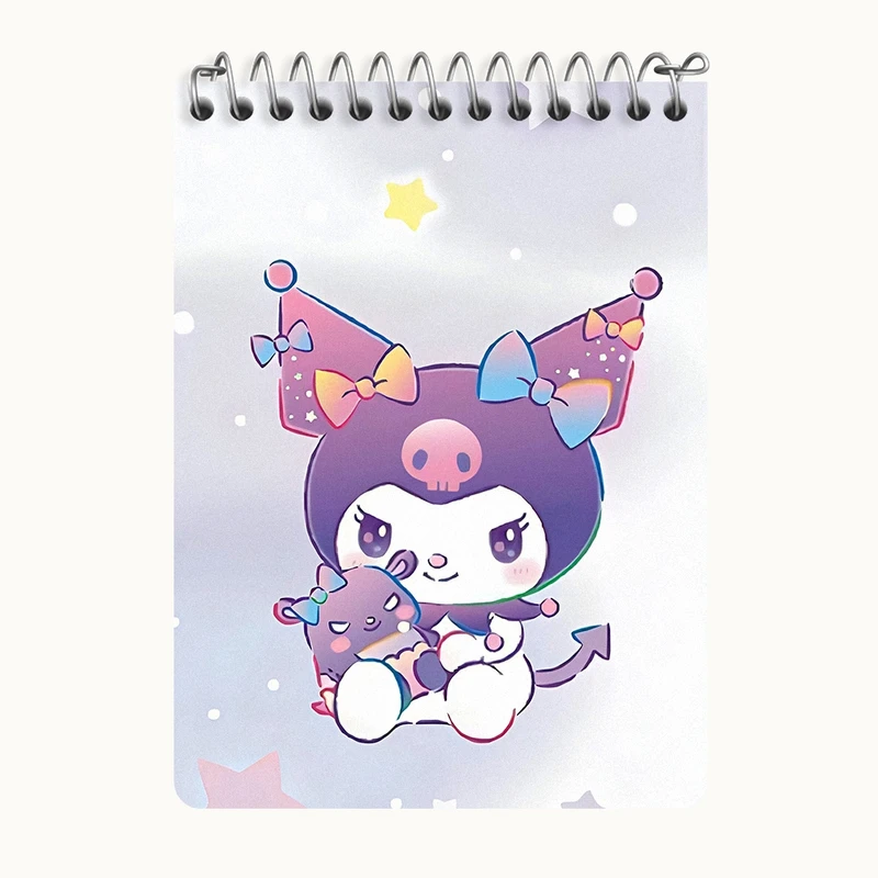 دفتر یادداشت 50 برگ خندالو طرح کرومی (Kuromi) کد N6849