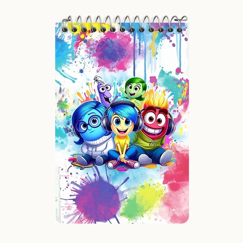 دفتر یادداشت 50 برگ خندالو طرح اینساید اوت (Inside Out) کد F6808