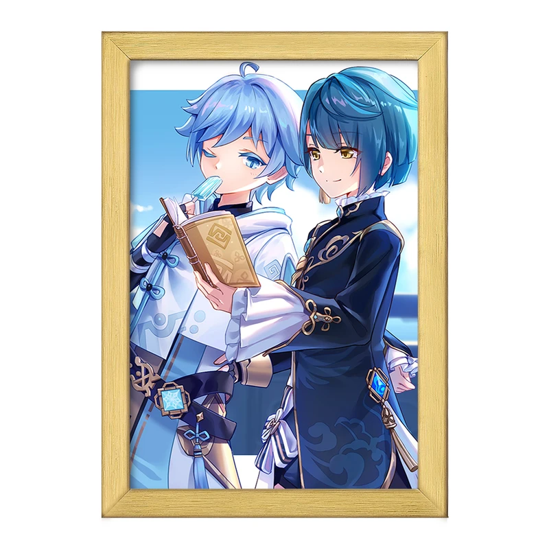 تابلو خندالو طرح بازی گنشین ایمپکت Genshin Impact کد 25674